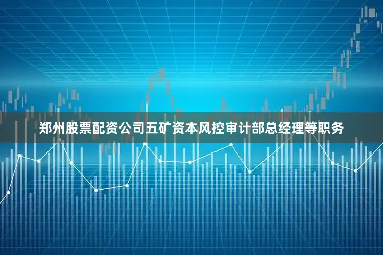 郑州股票配资公司五矿资本风控审计部总经理等职务